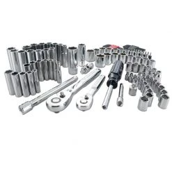 Deals ๐ฏ Craftsman 1/4 and 3/8 in. drive Metric and SAE 6 Point Mechanic's Tool Set 105 pc ๐