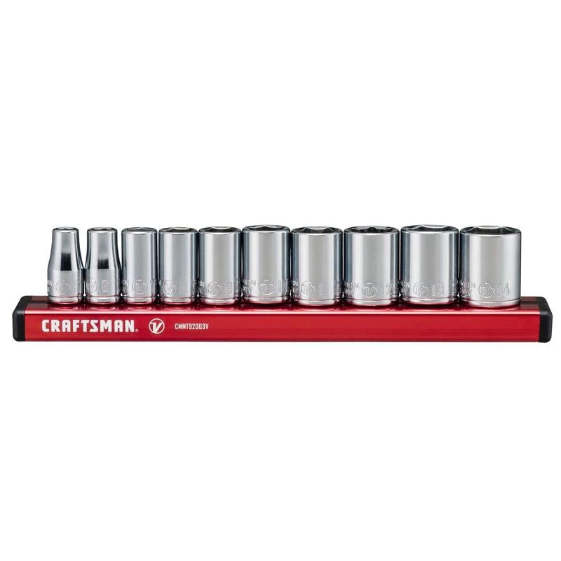 Deals ๐ Craftsman V-Series 1/4 in. drive Metric 6 Point Socket Set 10 pc โค๏ธ 3 Deals ๐ Craftsman V-Series 1/4 in. drive Metric 6 Point Socket Set 10 pc โค๏ธ