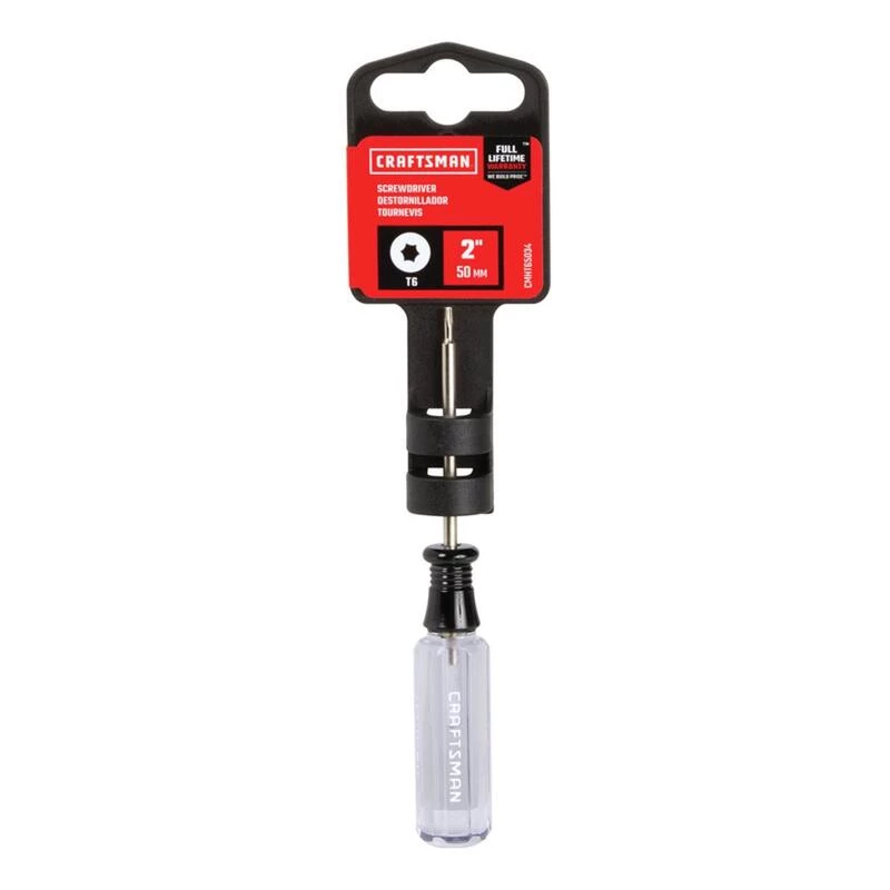 Buy ๐ Craftsman T6 X 2 in. L Torx Screwdriver 1 pc ๐ 3 Buy ๐ Craftsman T6 X 2 in. L Torx Screwdriver 1 pc ๐