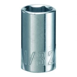 Outlet ๐ Craftsman 11/32 in. X 1/4 in. drive SAE 6 Point Standard Shallow Socket 1 pc ๐