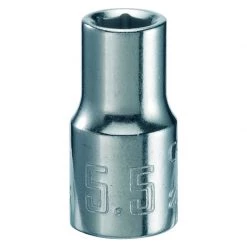 Best Pirce 👏 Craftsman 5.5 mm X 1/4 in. drive Metric 6 Point Standard Shallow Socket 1 pc 🌟