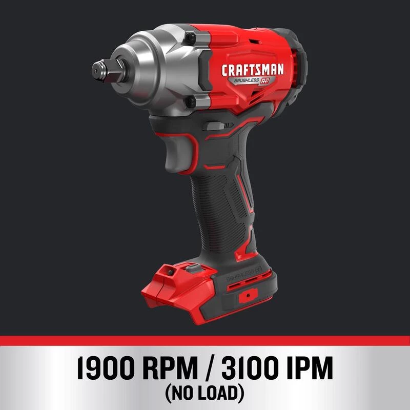 Best Pirce ๐งจ Craftsman 20 V 1/2 in. Cordless Brushless Impact Wrench Tool Only ๐งจ 7 Best Pirce ๐งจ Craftsman 20 V 1/2 in. Cordless Brushless Impact Wrench Tool Only ๐งจ - Image 5