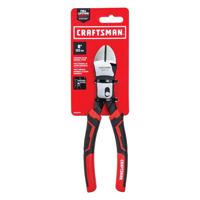 Budget ๐ Craftsman 8 in. Drop Forged Steel Compound Action Diagonal Pliers โญ 5 Budget ๐ Craftsman 8 in. Drop Forged Steel Compound Action Diagonal Pliers โญ - Image 3