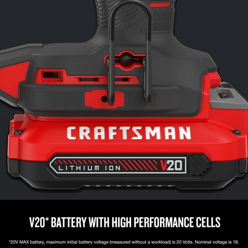 Outlet ๐ Craftsman 20V MAX 16 Ga. Finish Nailer Kit ๐งจ 8 Outlet ๐ Craftsman 20V MAX 16 Ga. Finish Nailer Kit ๐งจ - Image 6
