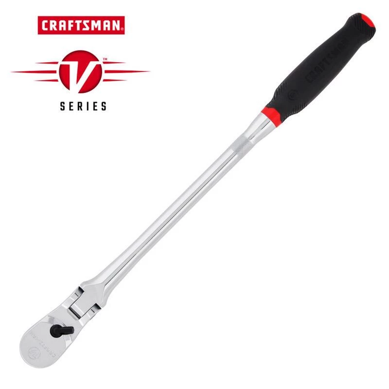 Deals 👏 Craftsman V-Series 1/2 in. drive Comfort Grip Long Flex Head Ratchet 96 teeth ✨ 4 Deals 👏 Craftsman V-Series 1/2 in. drive Comfort Grip Long Flex Head Ratchet 96 teeth ✨ - Image 2
