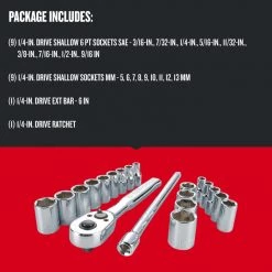 Best Pirce 😀 Craftsman 1/4 in. drive Metric and SAE 6 Point Socket and Ratchet Set 20 pc 👍 12 Best Pirce 😀 Craftsman 1/4 in. drive Metric and SAE 6 Point Socket and Ratchet Set 20 pc 👍 -Craftsman Sales 2022 a0981efe 5c48 4c31 ab20 31f3b9079ac7