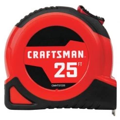 Coupon 🎉 Craftsman 25 ft. L X 1 in. W Tape Measure 1 pk 😀