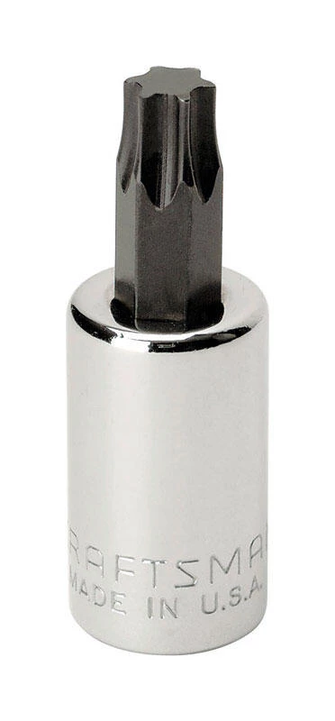 Wholesale ❤️ Craftsman T45 X 3/8 in. drive Torx Bit Socket 1 pc ✔️ 3 Wholesale ❤️ Craftsman T45 X 3/8 in. drive Torx Bit Socket 1 pc ✔️
