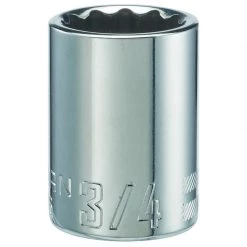 Deals 🎉 Craftsman 3/4 in. X 1/2 in. drive SAE 12 Point Standard Shallow Socket 1 pc 😍