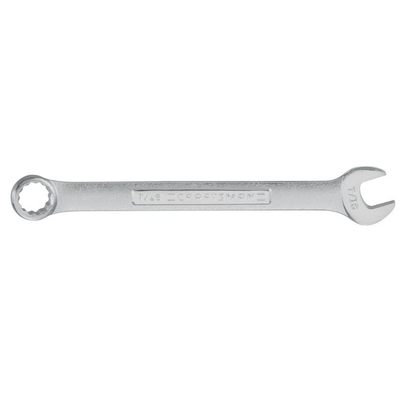 Best Sale ✔️ Craftsman 7/16 in. X 7/16 in. 12 Point SAE Combination Wrench 5.8 in. L 1 pc ❤️ 3 Best Sale ✔️ Craftsman 7/16 in. X 7/16 in. 12 Point SAE Combination Wrench 5.8 in. L 1 pc ❤️