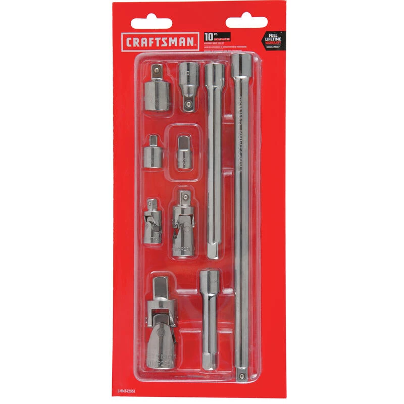Brand new ✨ Craftsman 1/4, 3/8 and 1/2 in. drive S Socket Accessory Set 10 pc 🔥 5 Brand new ✨ Craftsman 1/4, 3/8 and 1/2 in. drive S Socket Accessory Set 10 pc 🔥 - Image 3