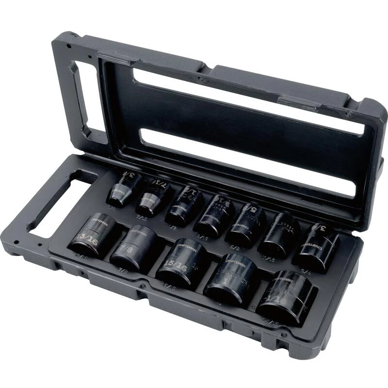 Outlet 🔥 Craftsman 1/2 in. drive SAE 6 Point Standard Impact Socket Set 12 pc 🔔 4 Outlet 🔥 Craftsman 1/2 in. drive SAE 6 Point Standard Impact Socket Set 12 pc 🔔 - Image 2