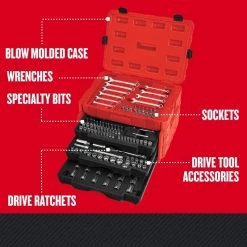 Deals ⭐ Craftsman 1/4, 3/8 and 1/2 in. drive Metric and SAE 12 Point Mechanic's Tool Set 268 pc 🔥 -Craftsman Sales 2022 bb43ecac e58e 4885 bbf4 b235ee6055b2