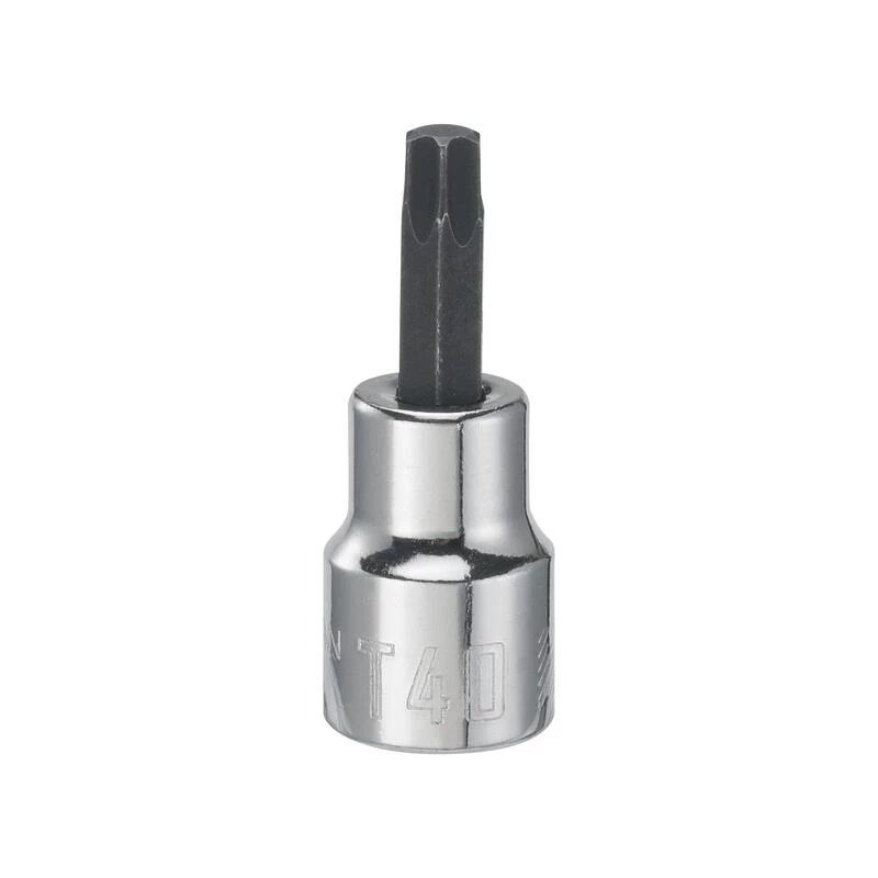 Outlet 🤩 Craftsman T40 X 3/8 in. drive 6 Point Standard Torx Torx Bit Socket 1 pc 🔥 3 Outlet 🤩 Craftsman T40 X 3/8 in. drive 6 Point Standard Torx Torx Bit Socket 1 pc 🔥