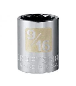 Discount ✨ Craftsman 9/16 in. X 3/8 in. drive SAE 12 Point Standard Socket 1 pc 👍