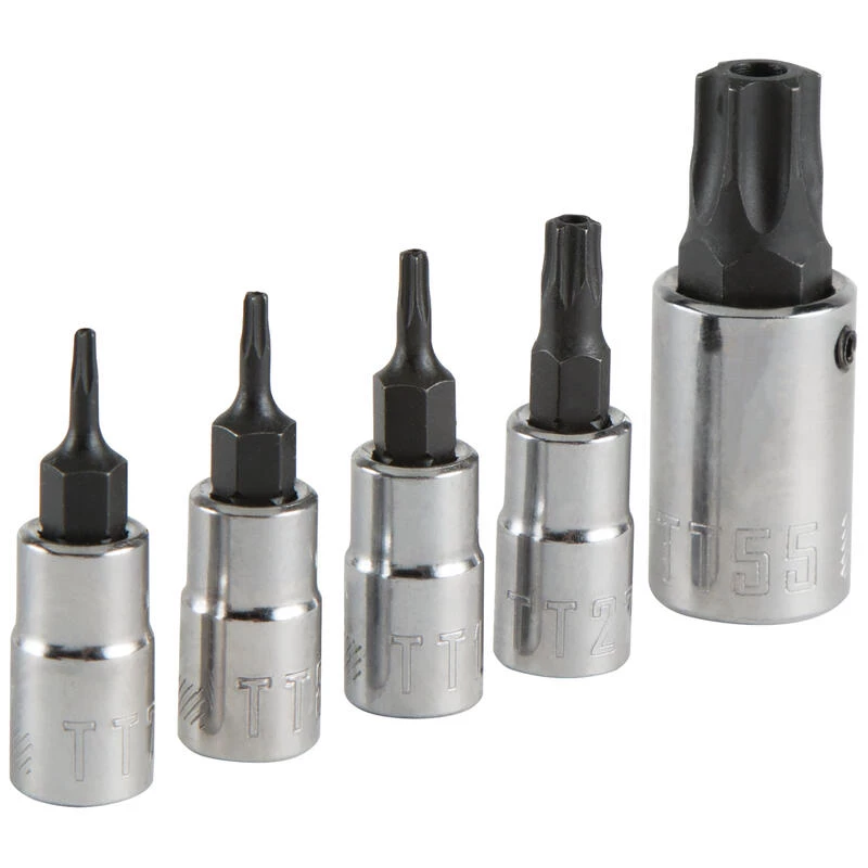 Wholesale ⌛ Craftsman 1/4 and 3/8 in. drive Tamperproof Torx Bit Socket Set 5 pc ⭐ 4 Wholesale ⌛ Craftsman 1/4 and 3/8 in. drive Tamperproof Torx Bit Socket Set 5 pc ⭐ - Image 2