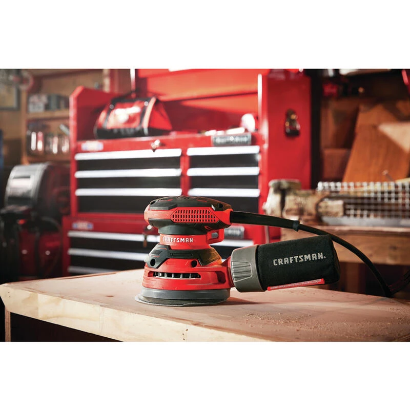 Outlet ๐ Craftsman 3 amps Corded 5 in. Random Orbit Sander ๐ 4 Outlet ๐ Craftsman 3 amps Corded 5 in. Random Orbit Sander ๐ - Image 2