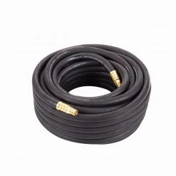 Best Pirce 🎉 Craftsman 50 ft. L X 3/8 in. D Rubber Air Hose 300 psi Black 😍