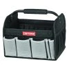 Promo 🎉 Craftsman 12 in. W X 10 in. H Ballistic Nylon Tool Tote 7 pocket Black 1 pc ⌛