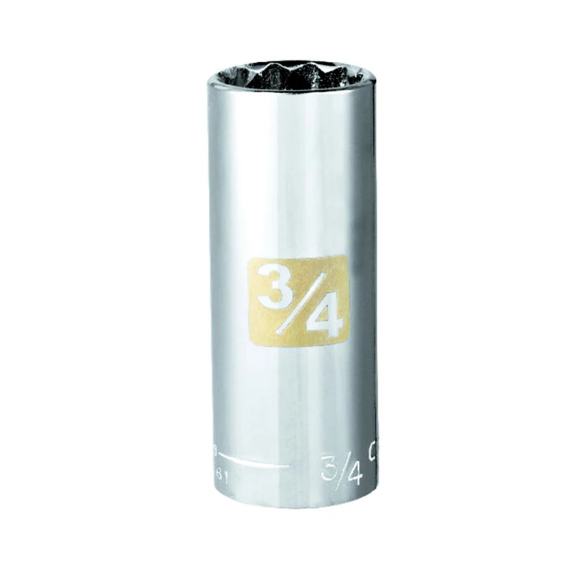 Brand new 💯 Craftsman 3/4 in. X 3/8 in. drive SAE 12 Point Deep Socket 1 pc ❤️ 3 Brand new 💯 Craftsman 3/4 in. X 3/8 in. drive SAE 12 Point Deep Socket 1 pc ❤️