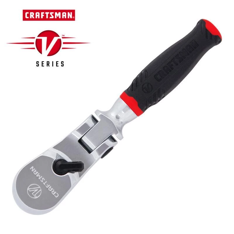 Hot Sale ๐ Craftsman V-Series 1/4 in. drive Comfort Grip Flex Head Ratchet 80 teeth โจ 4 Hot Sale ๐ Craftsman V-Series 1/4 in. drive Comfort Grip Flex Head Ratchet 80 teeth โจ - Image 2