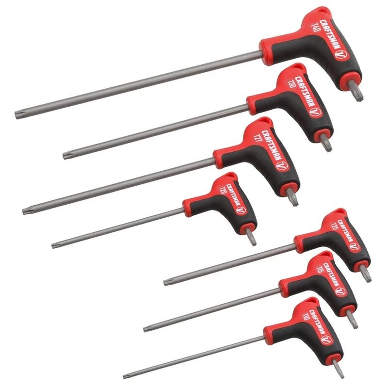 Brand new โญ Craftsman V-Series X-Tract Technology Torx T-Handle Screwdriver Set 7 pc ๐ 3 Brand new โญ Craftsman V-Series X-Tract Technology Torx T-Handle Screwdriver Set 7 pc ๐
