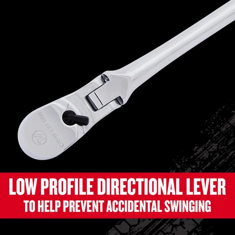 Top 10 ๐ Craftsman V-Series 1/2, 1/4 and 3/8 in. drive Comfort Grip Long Flex Head Ratchet Set โจ 7 Top 10 ๐ Craftsman V-Series 1/2, 1/4 and 3/8 in. drive Comfort Grip Long Flex Head Ratchet Set โจ - Image 5