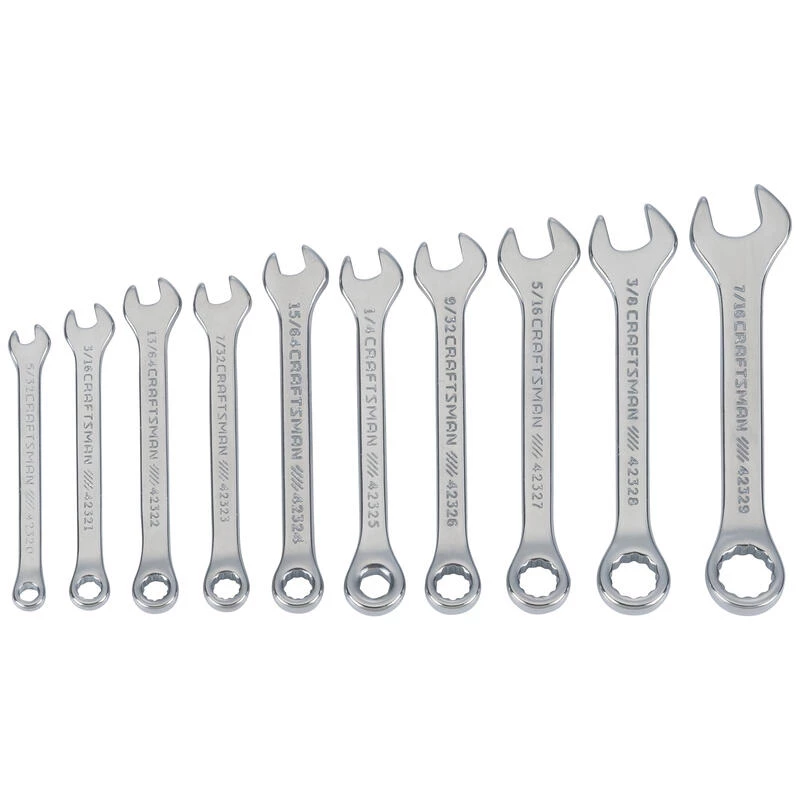 Best Pirce 🔥 Craftsman 12 Point SAE Ignition Combination Wrench Set 10 pc ⭐ 3 Best Pirce 🔥 Craftsman 12 Point SAE Ignition Combination Wrench Set 10 pc ⭐