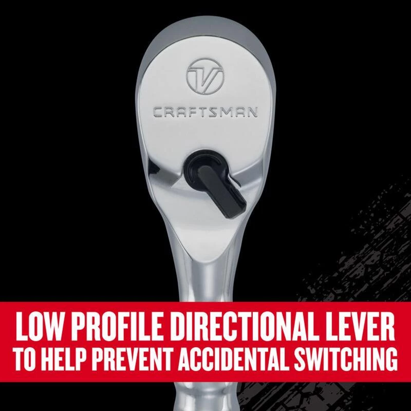 Discount ๐ Craftsman V-Series 3/8 in. drive Stubby Ratchet 96 teeth โญ 5 Discount ๐ Craftsman V-Series 3/8 in. drive Stubby Ratchet 96 teeth โญ - Image 3