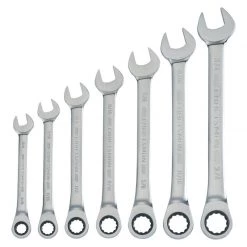 Flash Sale ❤️ Craftsman 12 Point SAE Ratcheting Combination Wrench Set 7 pc 👍